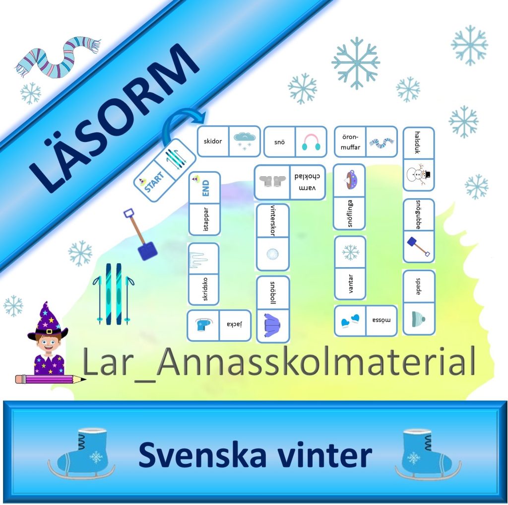 Läsorm vinter svenska