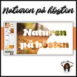 Naturen på hösten en Power Point presentation - bild 1