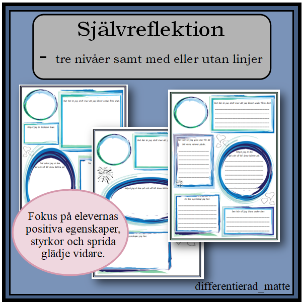 Självreflektion och att fundera kring sina styrkor