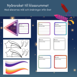 Nyårsraket till klassrummet med elevers mål & önskningar - bild 1