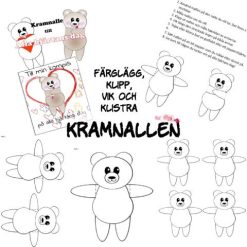 Kramnallen - pyssla till Alla hjärtans dag
