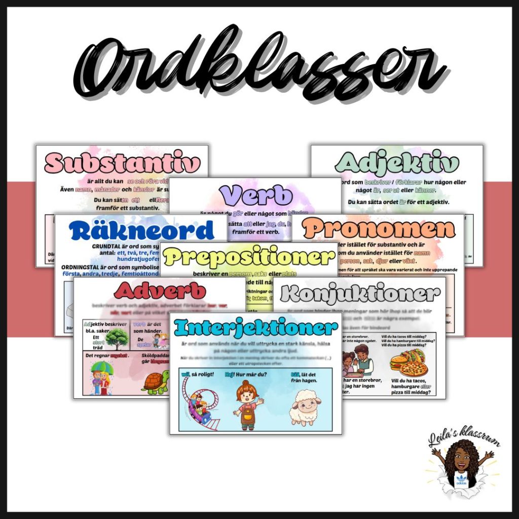 ordklasser