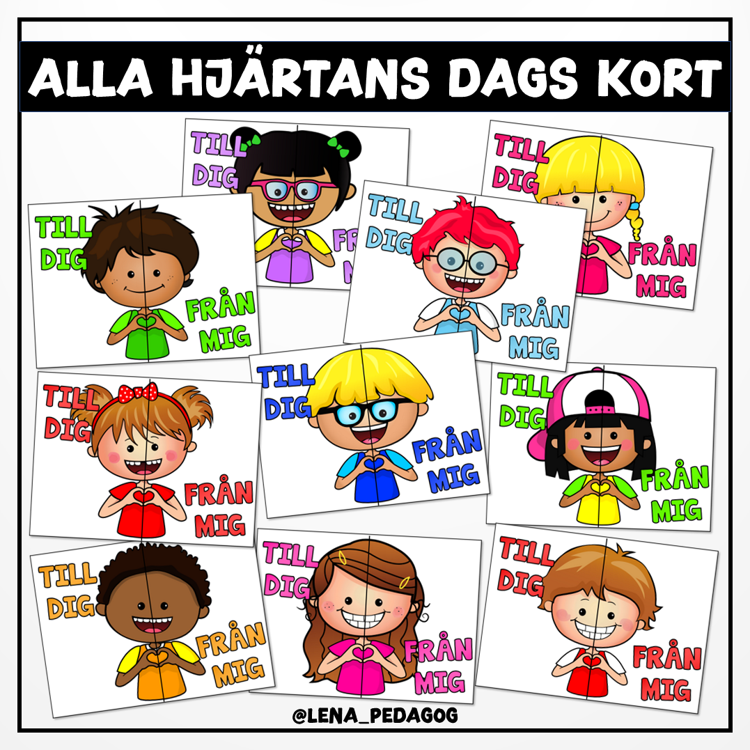 Alla hjärtans dags kort