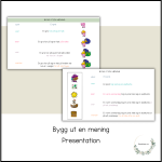 Bygg ut en mening - bild 1