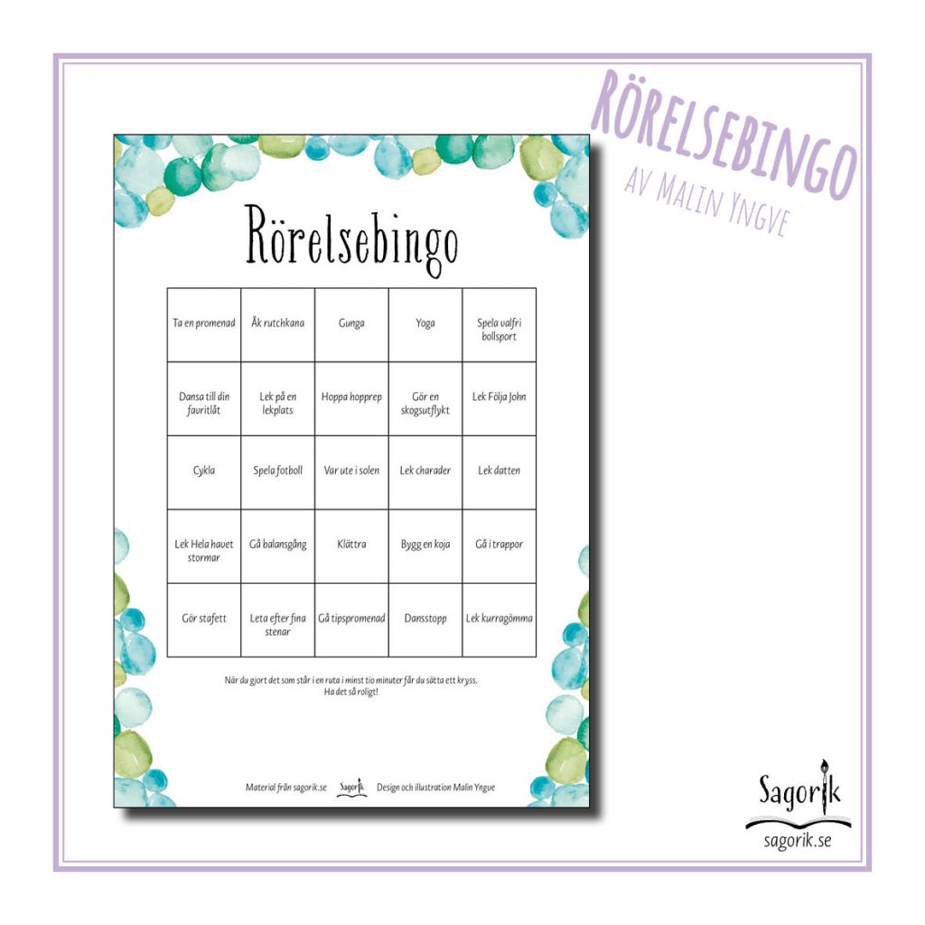 Rörelsebingo