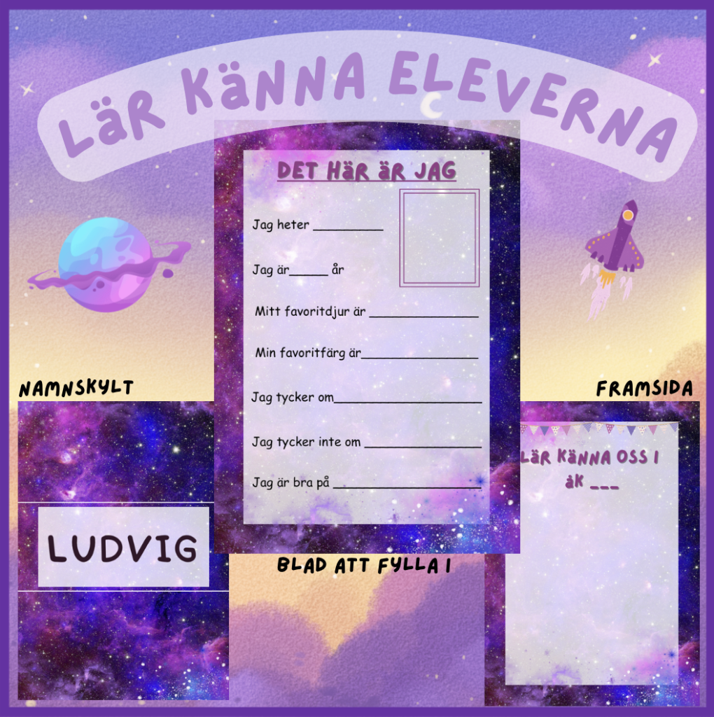 Lär känna eleverna