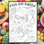 Frukt och grönt – 5 om dagen - bild 2