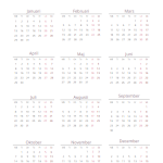 Stor kalender för planering 2024 - bild 7