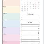 Stor kalender för planering 2024 - bild 16