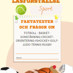 Läsförståelse sporter - bild 3