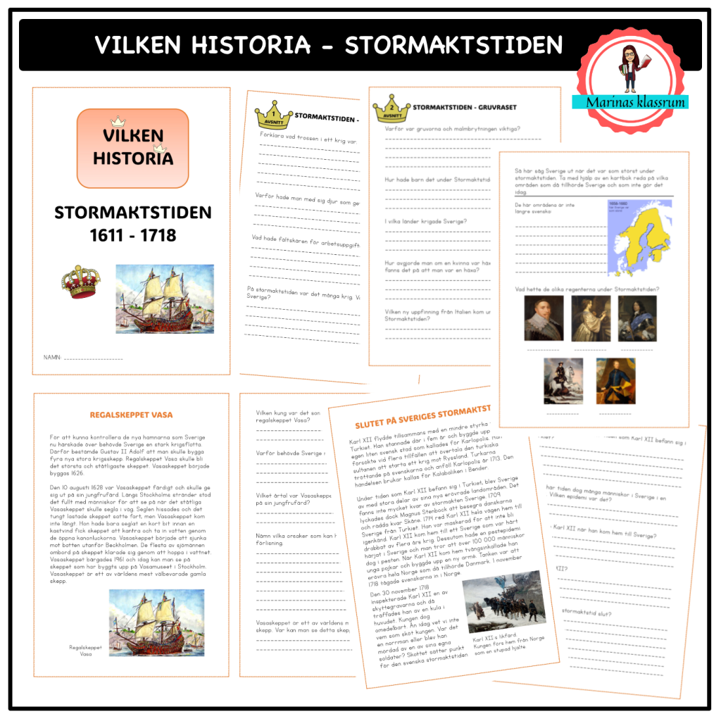 Vilken historia – Stormaktstiden