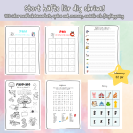 Stort häfte bokstavsarbete - bild 1