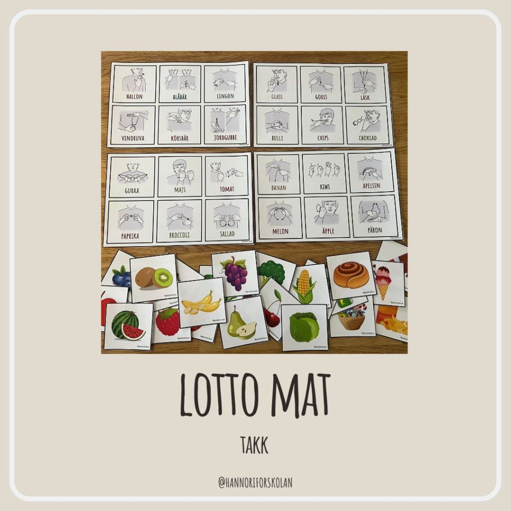 TAKK lotto frukt, bär & grönsaker