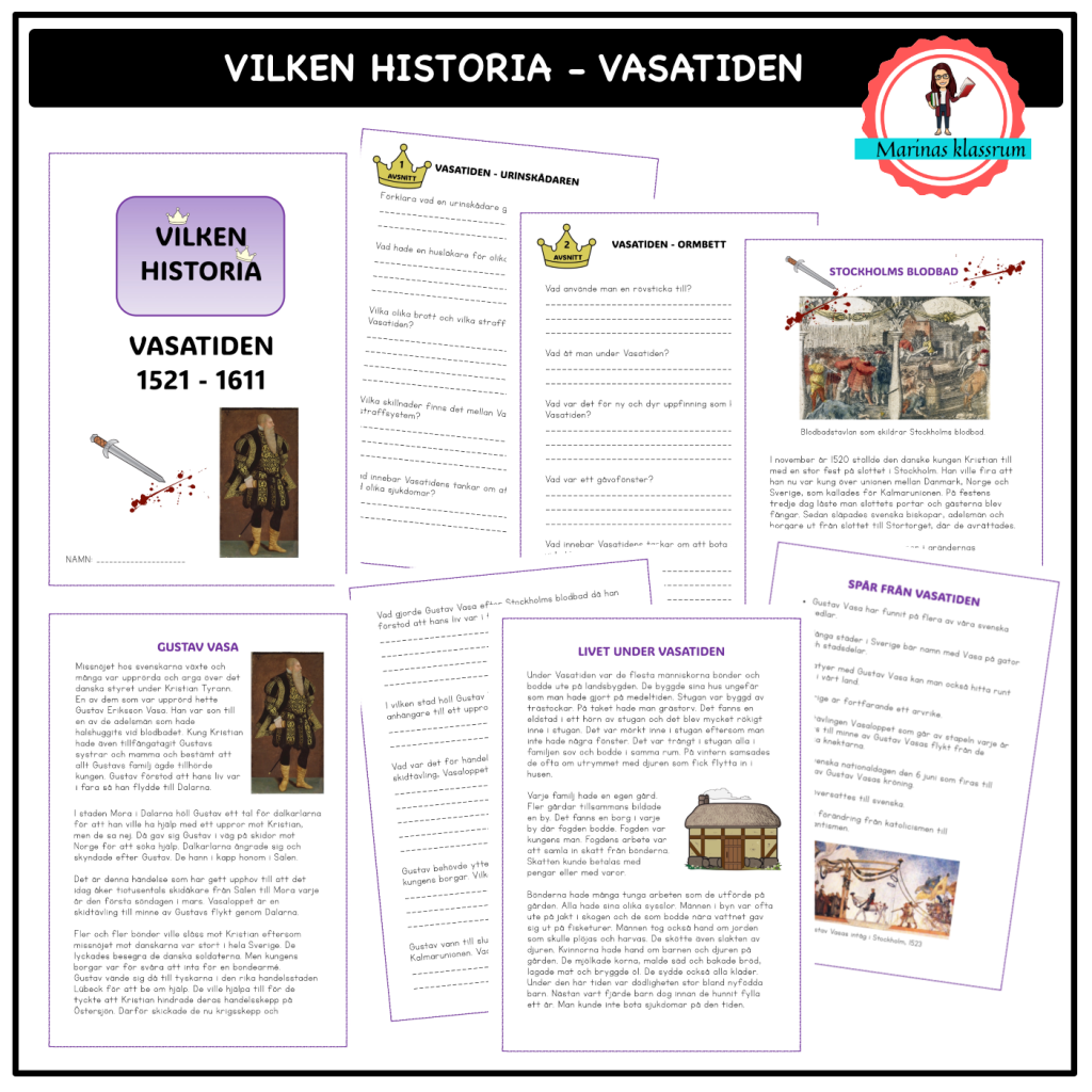 Vilken historia – Vasatiden