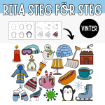 Lär dig rita – Vinter - bild 1