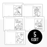 Alla hjärtans dags – kort, fordon och dinosaurier - bild 2