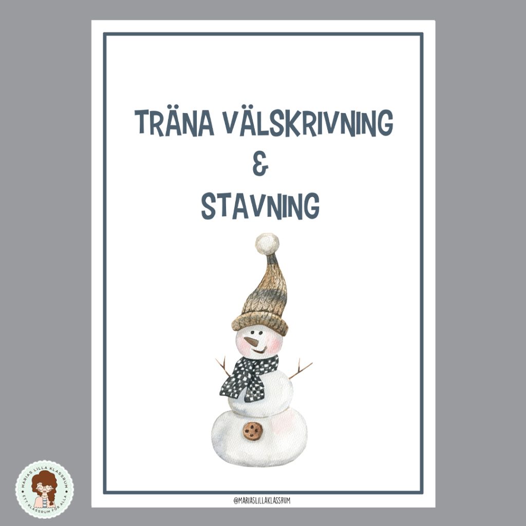 Välskrivning – sportlovet