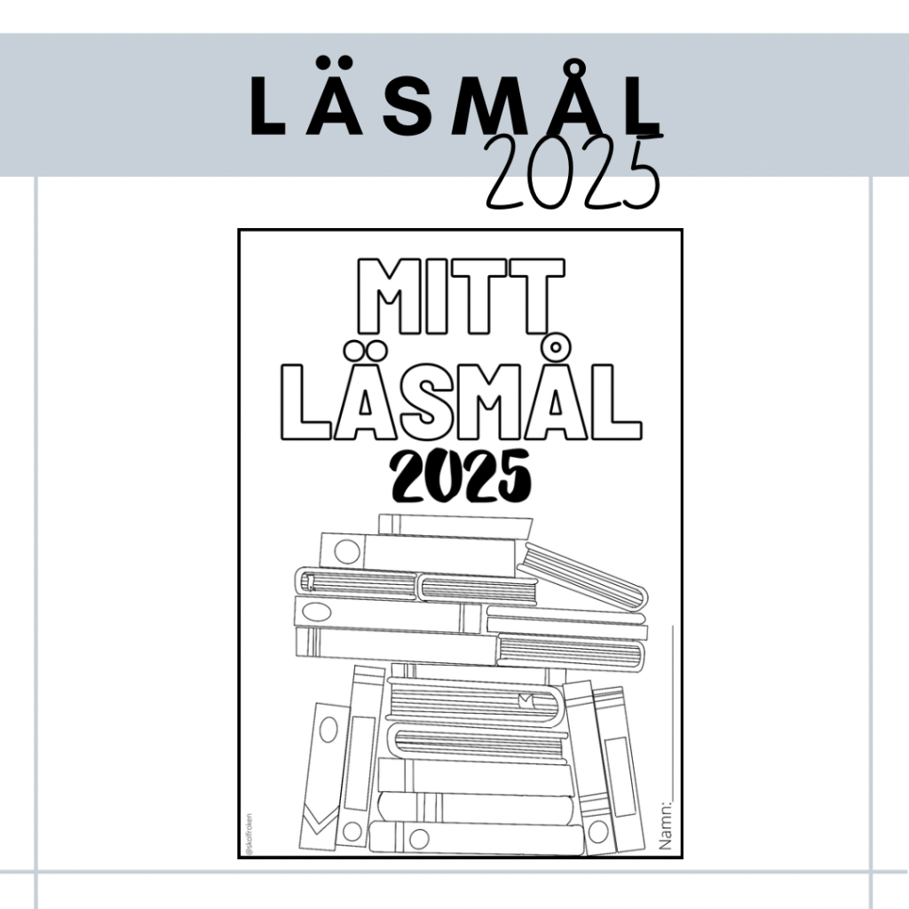 Mitt läsmål 2025