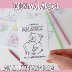 Alla hjärtans dags – Min lilla målarbok - bild 1