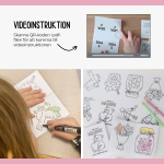 Alla hjärtans dags – Min lilla målarbok - bild 3