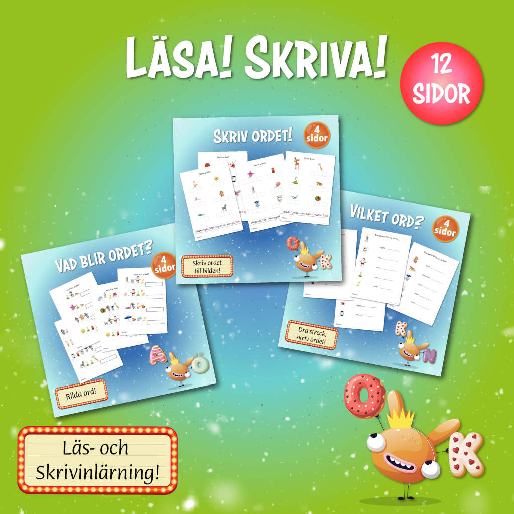 Paket: Läsa och skriva ord!