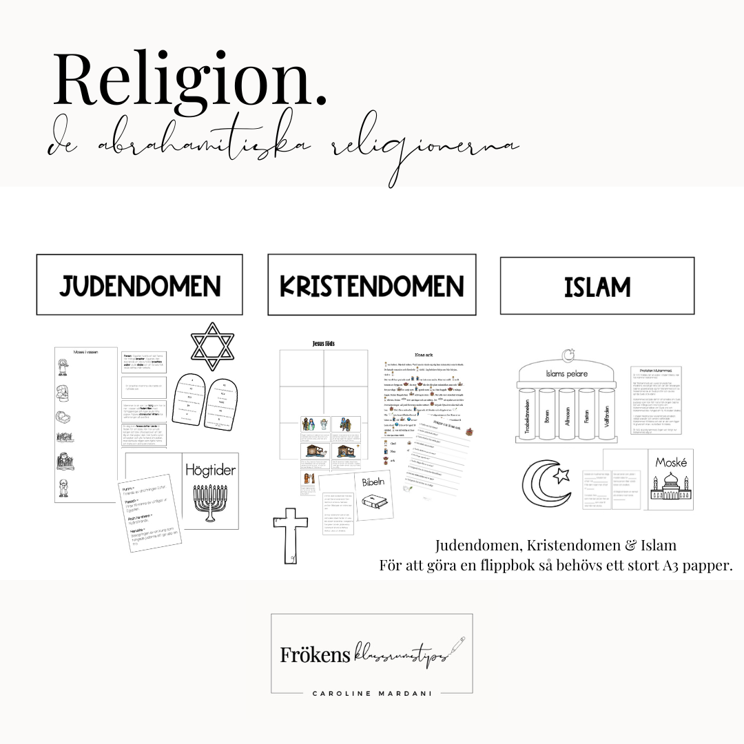 De abrahamitiska religionerna