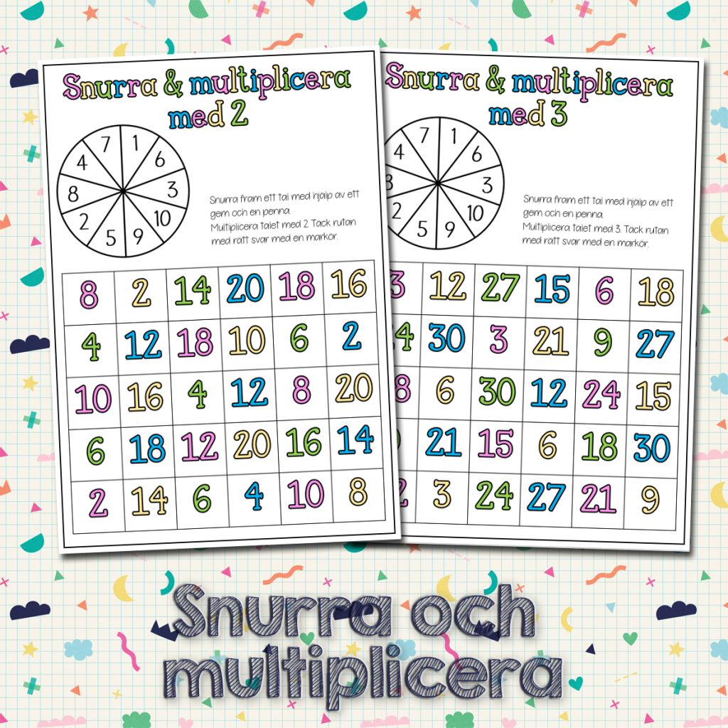 Snurra och multiplicera