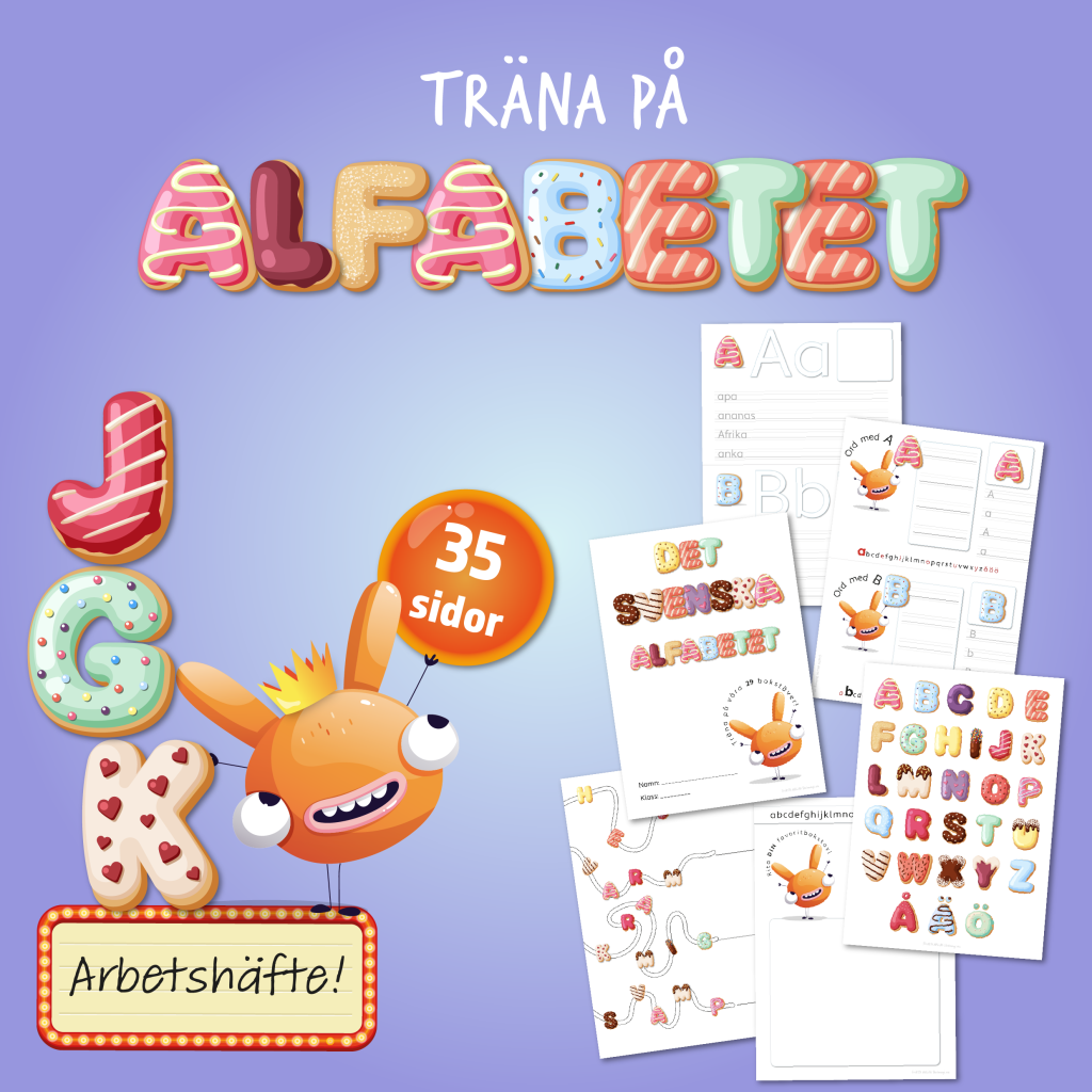 Träna på alfabetet!