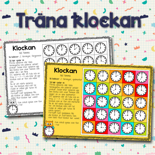 Öva klockan spel
