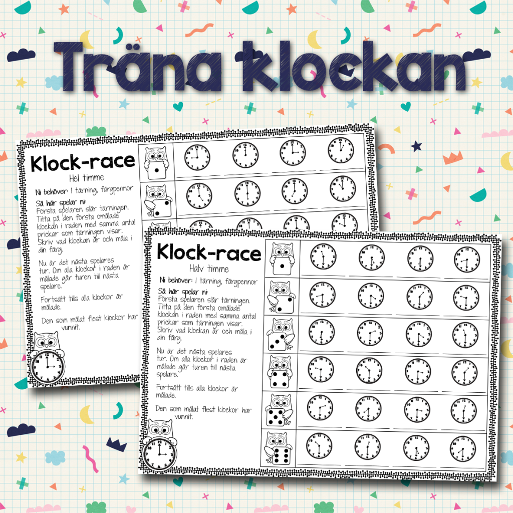Träna klockan – klockrace