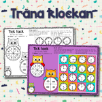 Öva klockan spel - bild 1