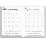 Ordgömmor – årstiderna - bild 2