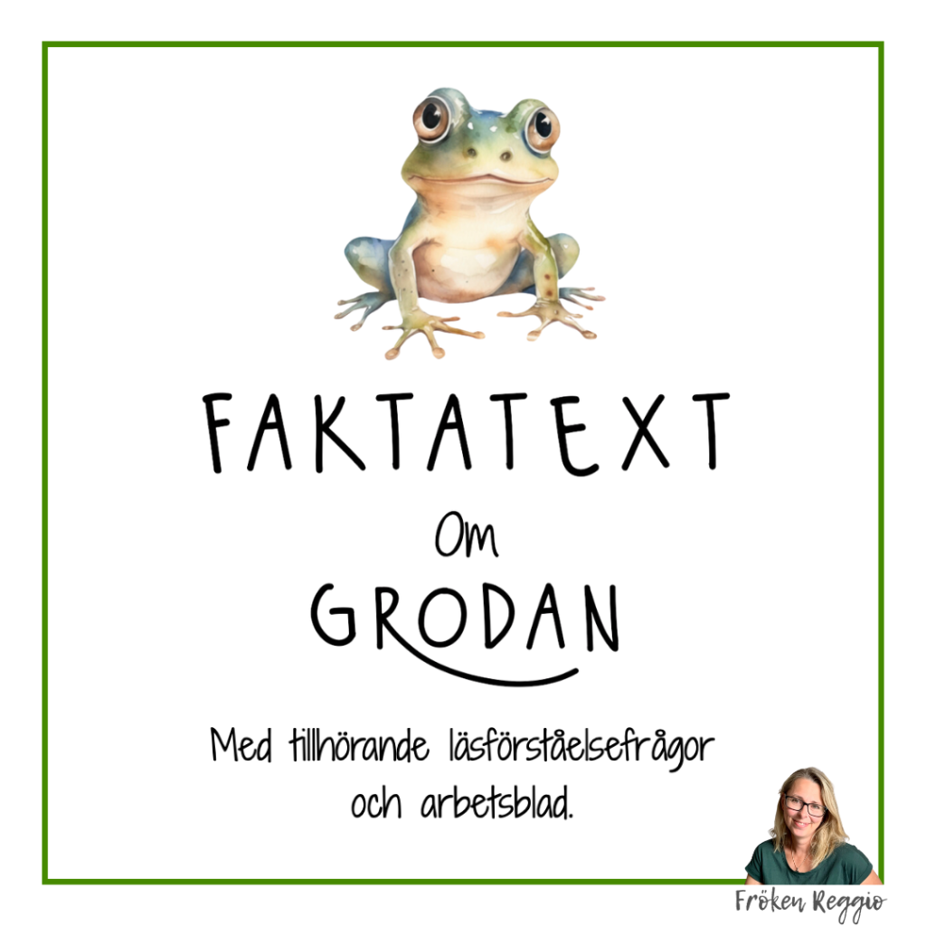 Faktatext om Grodan