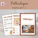 Fettisdagen häfte (f-1) - bild 1