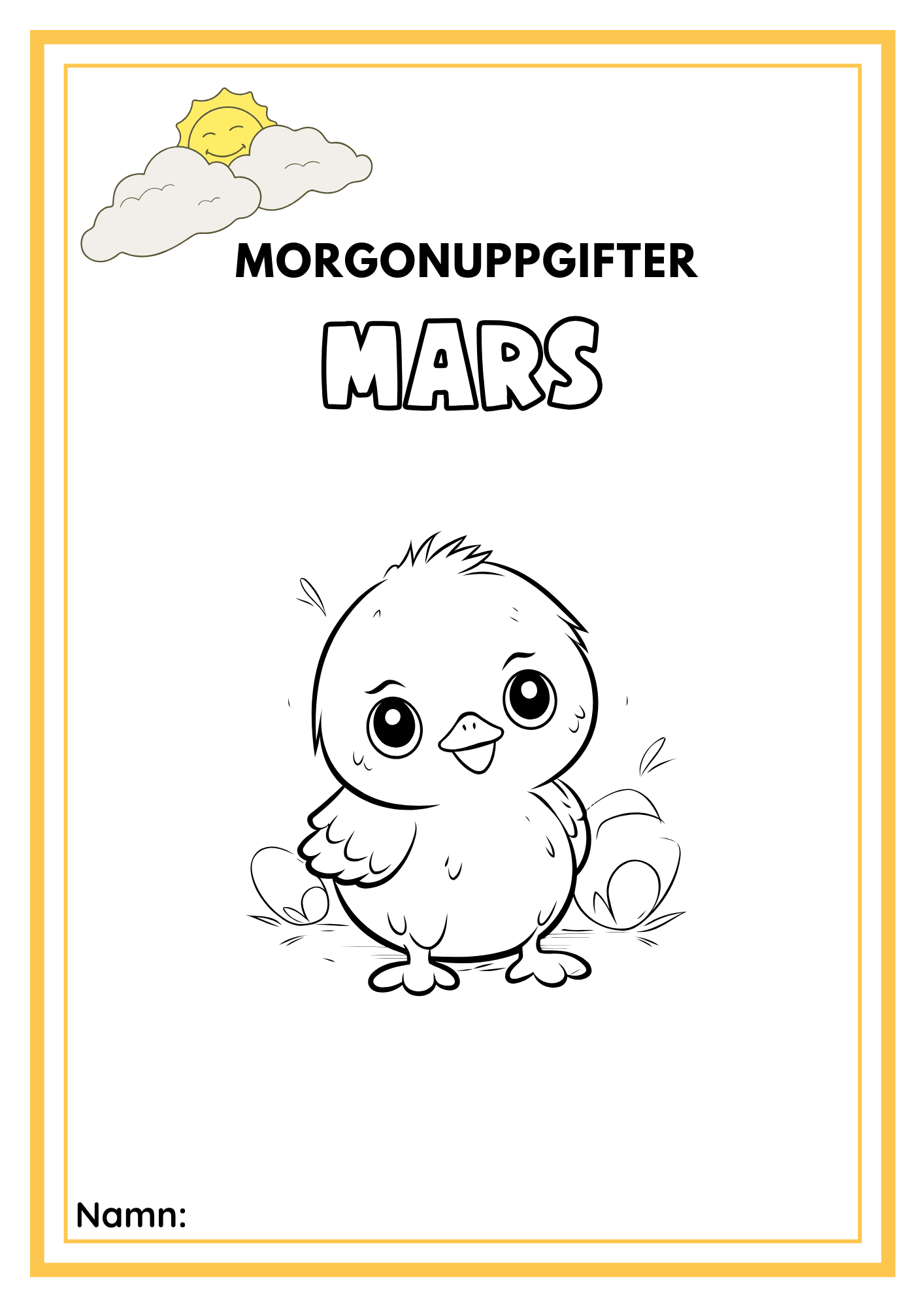 Morgonuppgifter mars-24