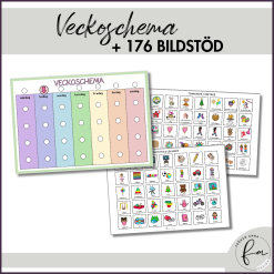 Bildstöd START: Veckoschema & 174 bildstöd