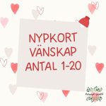 Vänskap nypkort antal 1-20 - bild 1