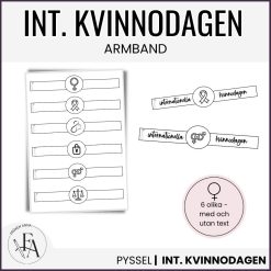 Internationella kvinnodagen: armband
