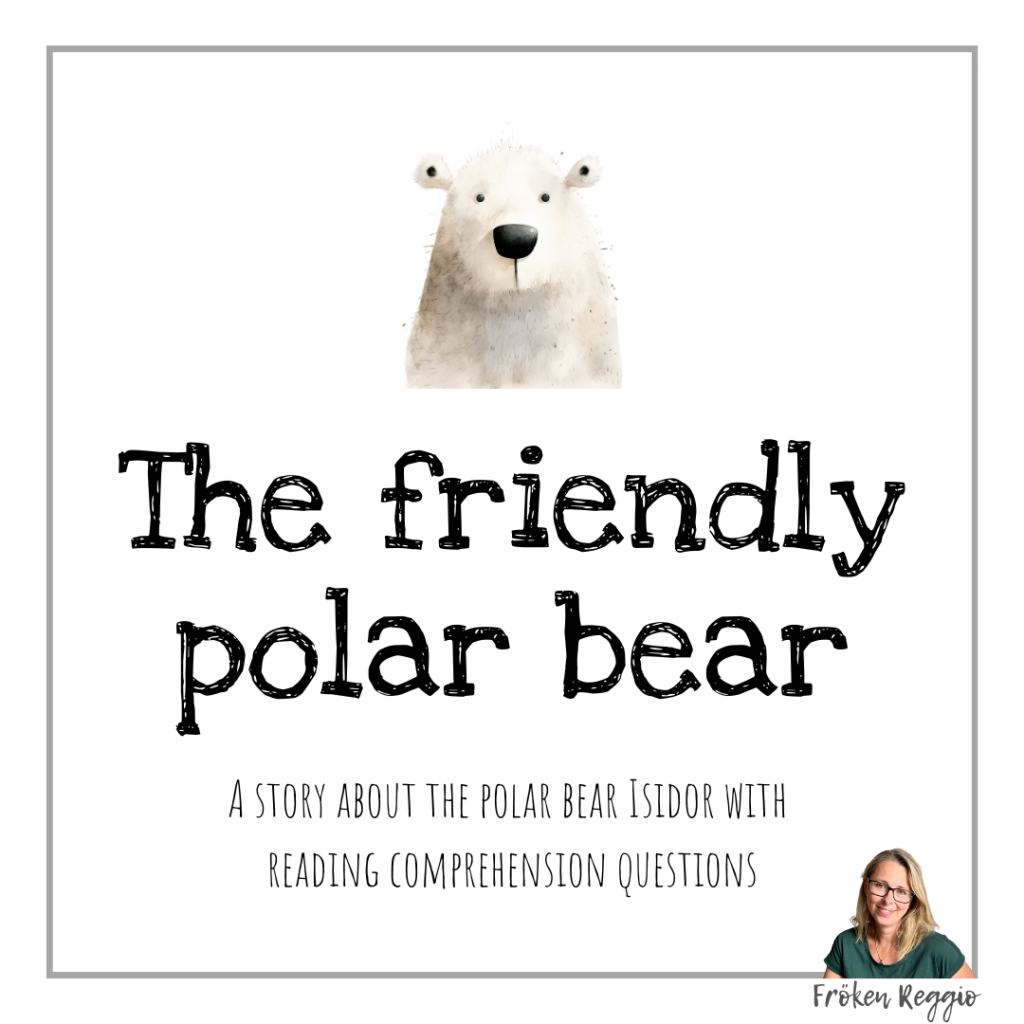 The friendly polar bear