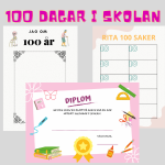 100 dagar i skolan - bild 1