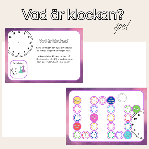Vad är klockan?