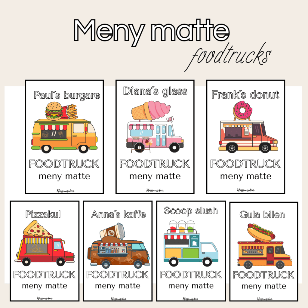 Foodtruck matte