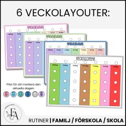 Bildstöd START: Veckoschema & 174 bildstöd