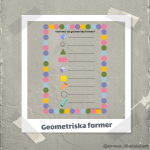 Vi tränar geometriska former - bild 2
