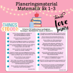 Planeringsmaterial MA åk 1-3 - bild 3
