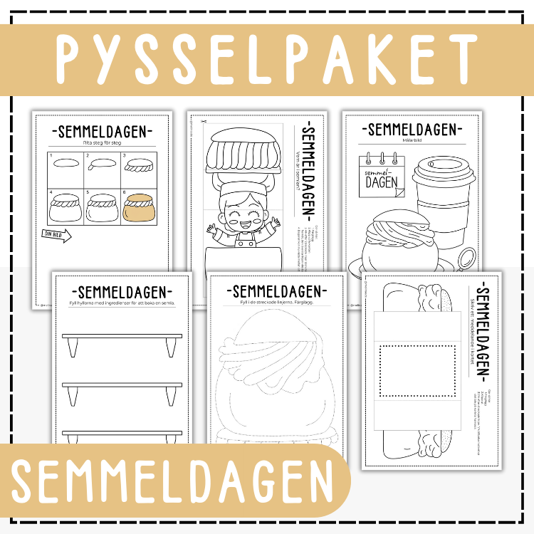 Semmeldagen: pysselpaket