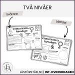 Internationella kvinnodagen: Faktablad i två nivåer - bild 2