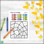 Vår – Färglägg 4 nivåer - bild 3