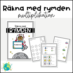 Räkna med rymden - Multiplikation