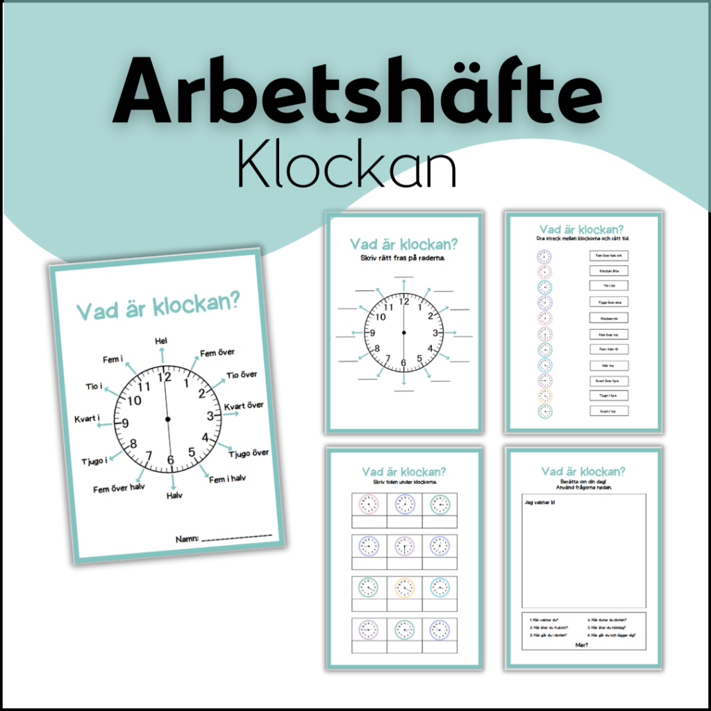 Arbetshäfte: Klockan